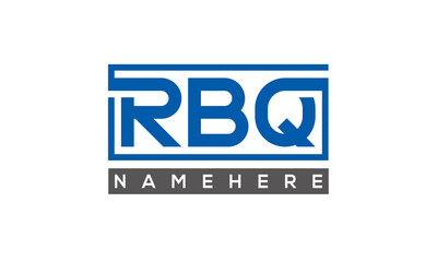 RBQ creative three letters logo
