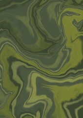 Abstract dark green vertical background, in the style of fluid art