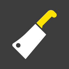 Meat chopper vector icon. Kitchen appliance
