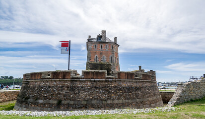 Camaret, station balnéaire du Finistère en Bretagne, France.	