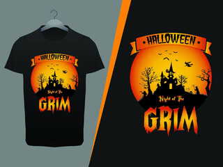 Halloween T Shirt Design