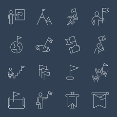 flag icons set. flag pack symbol vector elements for infographic web
