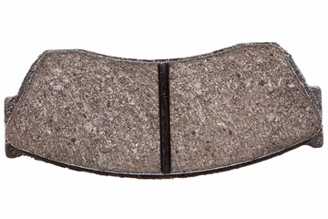 Automotive brake pads, Isolated on white background