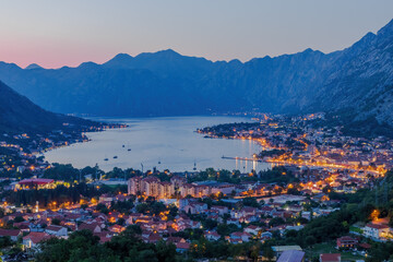 The Bay of Kotor also known as the Boka, is a winding bay of the Adriatic Sea in southwestern Montenegro