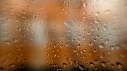 rain drops on window