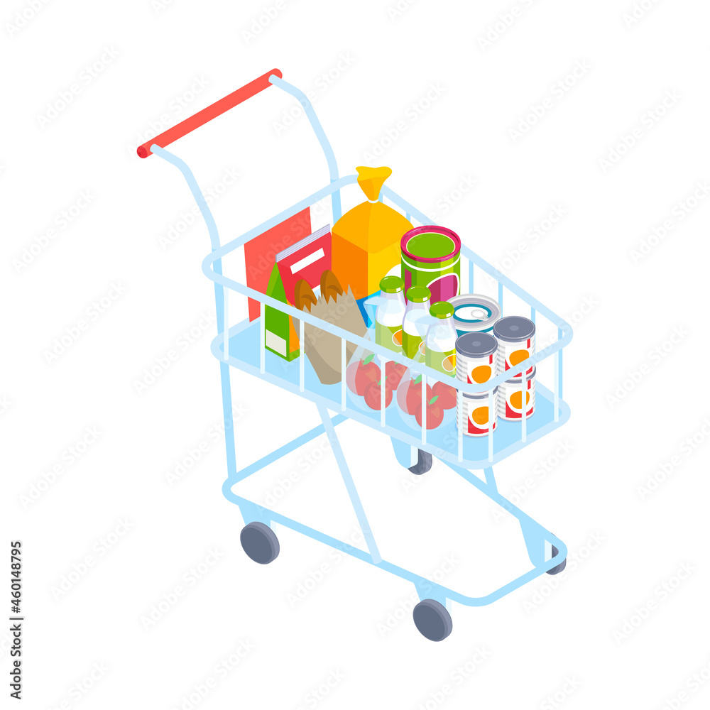 Poster Shopping Cart Icon