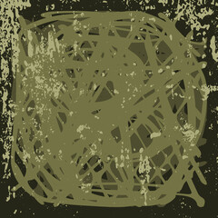 Multi-color grunge abstract background. Paint blot texture