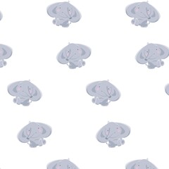 Fototapeta premium pattern for baby supplies elephant in pastel shades 