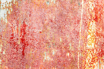 Metal texture with scratches and cracks which can be used as a background