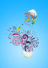 Easter egg design