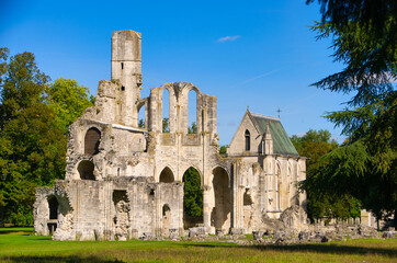 Abbay de Chaalis im Val d'Oise in Frankreich