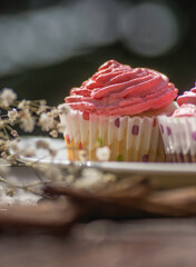cake with strawberry