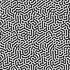 Seamless vector pattern. Natural complex Turing shapes.
Brain design background.