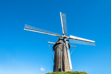 Windmill Maallust (1830) in Amerongen, Utrecht Province, The Netherlands