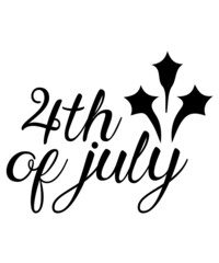 4th of July SVG T-shirt design
