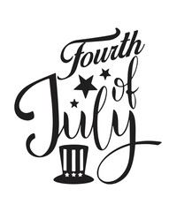4th of July SVG T-shirt design