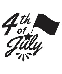 4th of July SVG T-shirt design