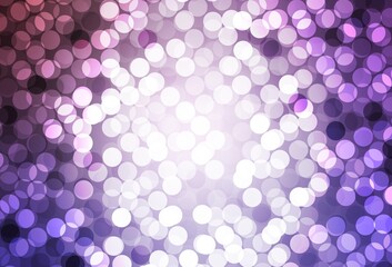 Light Purple vector backdrop with dots.