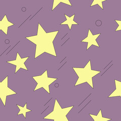Stars Seamless Pattern