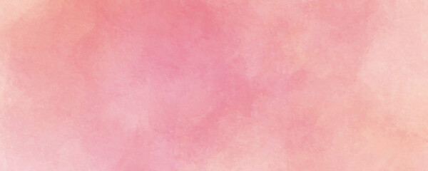 colorful and beautiful pink background with watercolor and smoke.beautiful and colorful pink watercolor used for wallpaper,banner, design,painting,arts,printing and decoration.