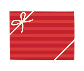 red gift box design