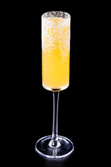 Cocktail in tall glass