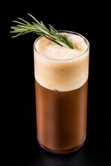 Iced Espresso Coffee in glass