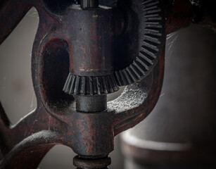 Pinion gear of the vintage mechanism