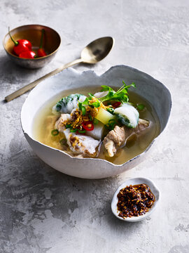 Guay Tiew Parrk Mho noodle soup