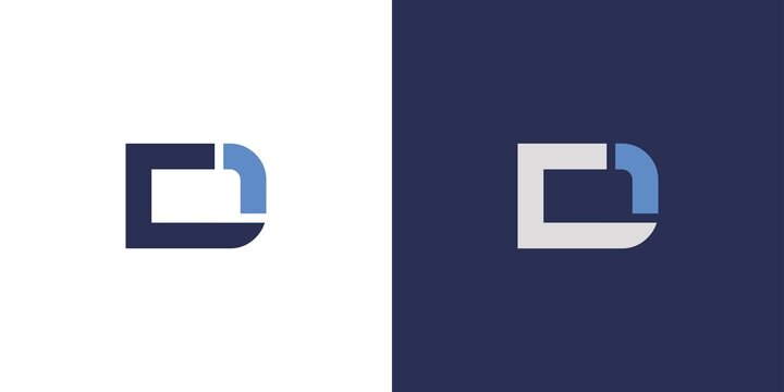 Simple and modern D1 logo design with an attractive and attractive appearance 3