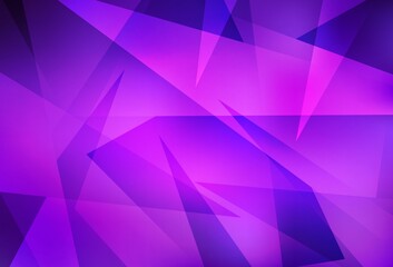 Light Purple, Pink vector background with polygonal style.
