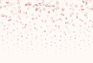 Light Red vector layout with circle shapes.