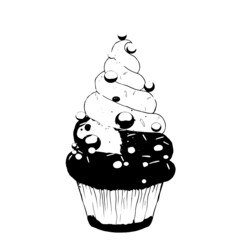 christmas tree cupcake