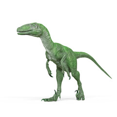 deinonychus is giving a walk