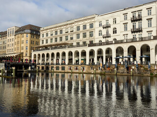 Naklejka premium canal country