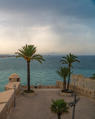 Tormenta en Pe&ntilde;&iacute;scola 