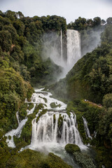Marmore waterfall in Italy