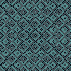 Contemporary honeycomb geometric pattern. Repeated hexagon ornament. Modern mosaic tiles. Seamless surface print