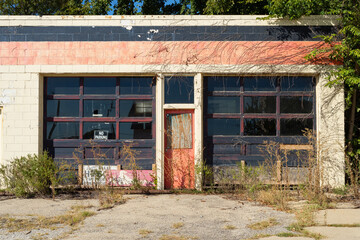 Old abandoned garage.