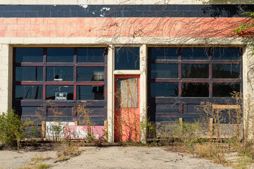 Old abandoned garage.