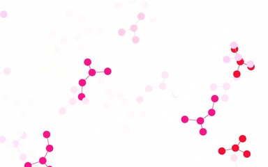 Light Pink vector texture with artificial intelligence concept.