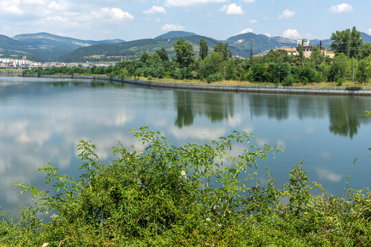 Arda River, Passing Through The Town Of Kardzhali, Bulgaria