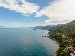 Vista aerea zona sur Puerto Vallarta