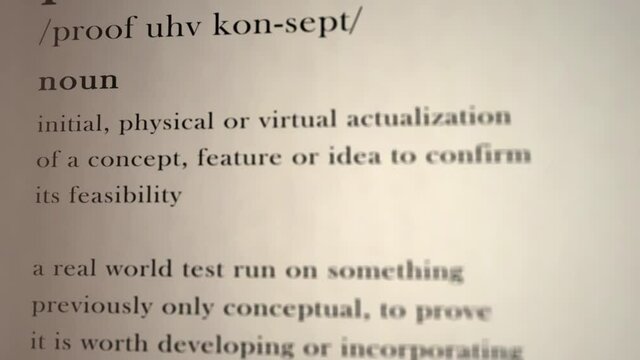 Proof of Concept Definition
