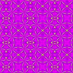 Ornate Seamless Pattern Abstract Art