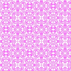 Ornate Seamless Pattern Abstract Art