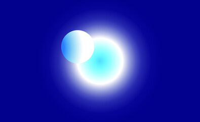 3d Abstract  blue background. with soft color, vector elegant illustration