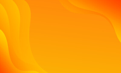 Abstract Orange geometric background. Modern background design. gradient color. Fluid shapes composition. Fit for presentation design. website, basis for banners, wallpapers, brochure, posters