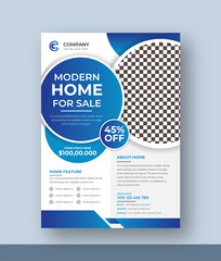 Real Estate Home For Sale Flyer Template