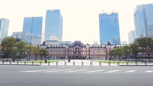 「 東京駅 丸の内口」東京 丸の内 in Japan